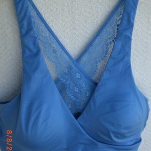 Gilligan & O'Malley Bralette Lace Removable XL